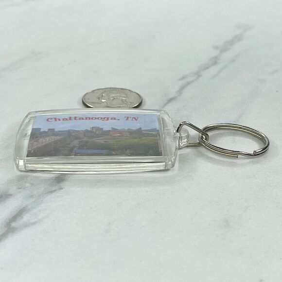 Chattanooga TN Tennessee Double Sided Photo Keychain Keyring - Picture 5 of 7